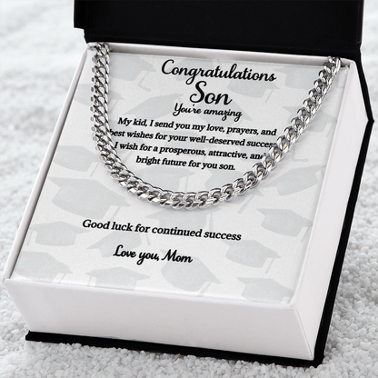 Son Graduation, Graduation Gifts 2022, Graduation Gift Him, Graduation Gift High School Boy - SFM01A