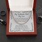 To My Soulmate, Gifts For Boyfriend, Soulmate Gift For Him, Gift For Boyfriend Husband Birthday - SFS04CN