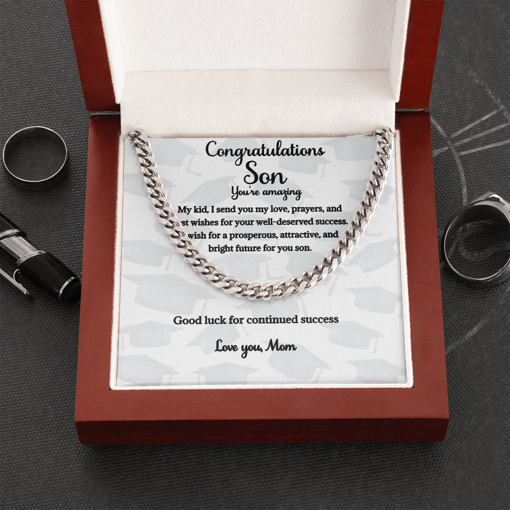 Son Graduation, Graduation Gifts 2022, Graduation Gift Him, Graduation Gift High School Boy - SFM01A
