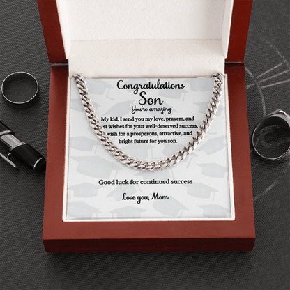 Son Graduation, Graduation Gifts 2022, Graduation Gift Him, Graduation Gift High School Boy - SFM01A