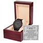 Wooden Watch Gift, To My Soulmate, Gifts For Boyfriend, Soulmate Gift For Him, Gift For Boyfriend Husband Birthday -SFS04WW