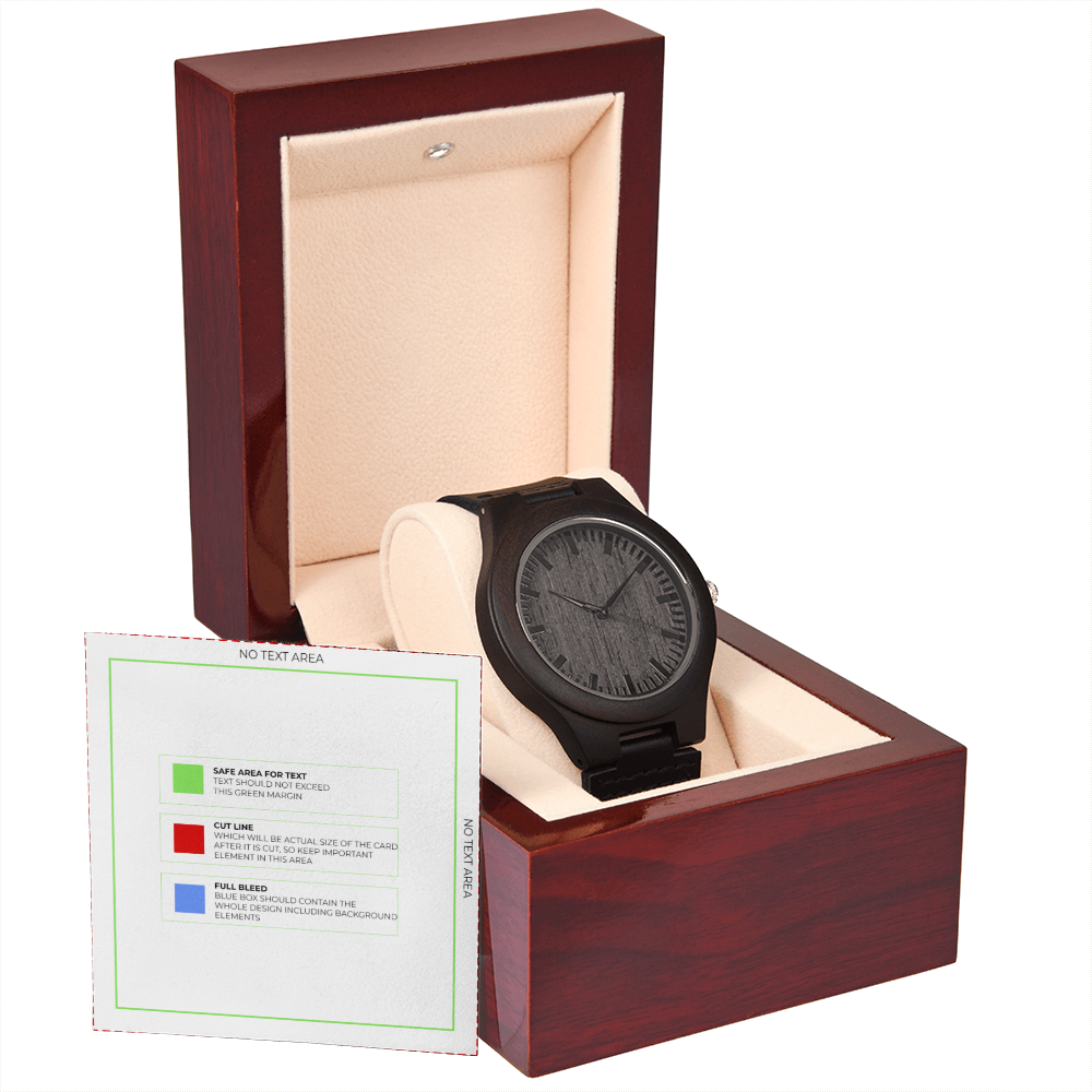 Wooden Watch - Etsy Template
