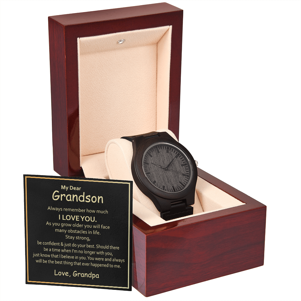 Grandson Wedding Day Gifts, Grandson Keepsake, Christmas Gift for Grandson, Grandson Birthday Gifts-GRNDSPAWW