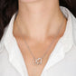 Wife My Darling Interlocking Heart - Necklace