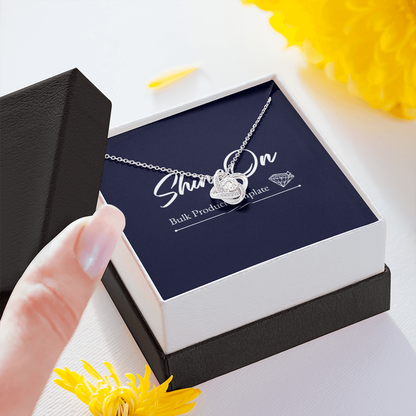 Z-Etsy - Love Knot Necklace