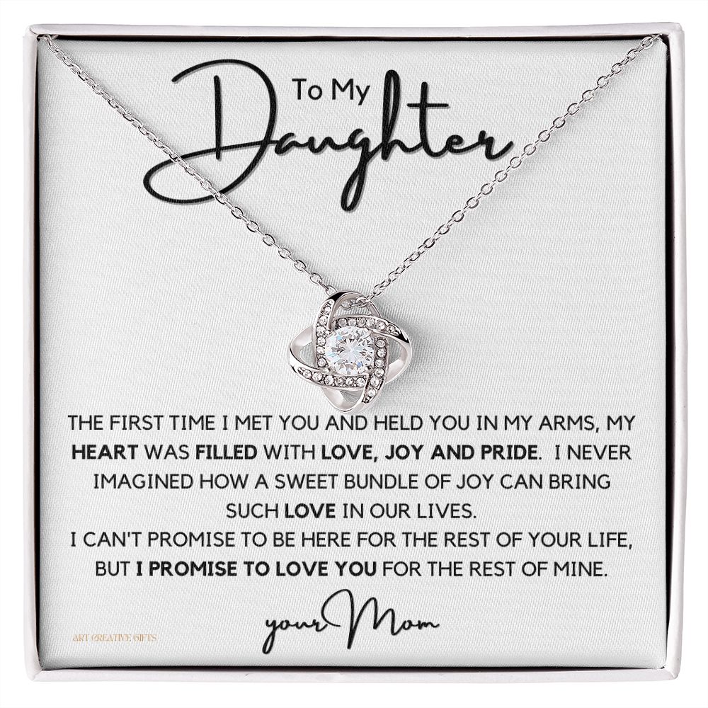 To My Daughter, Gift from Mom, Birthday, Graduation, Holidays FBDFGEN11-LKZ