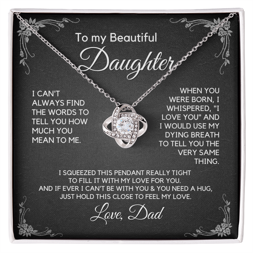 Daughter Gift from Dad, Daughter Graduation Gift, Father Daughter Gift, College Grad Gift, Graduation Present, 14K Necklace aDFD02