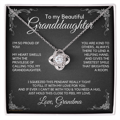 Granddaughter Gift from Grandma, Gift for Graduation, Birthday, Mother's Day, 14K Necklace, lkaGDFGM28