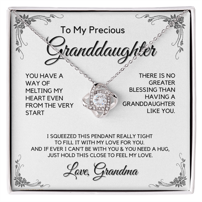 Granddaughter Gift from Grandma, Gift for Graduation, Birthday, Mother's Day, 14K Necklace, lkaGDFGM21