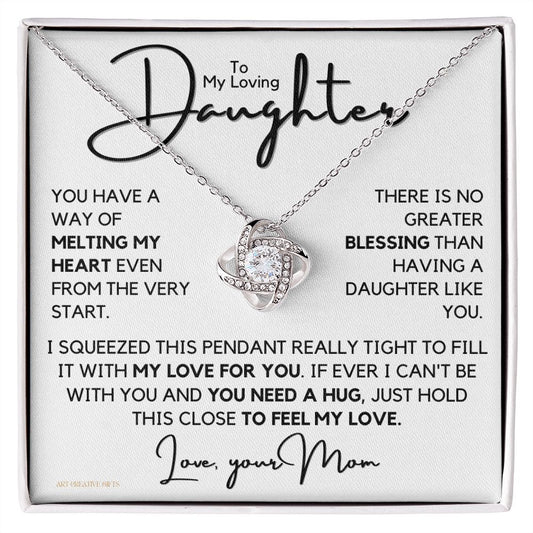To My Daughter, Gift from Mom, Birthday, Graduation, Holidays FBDFGEN13-LKZ