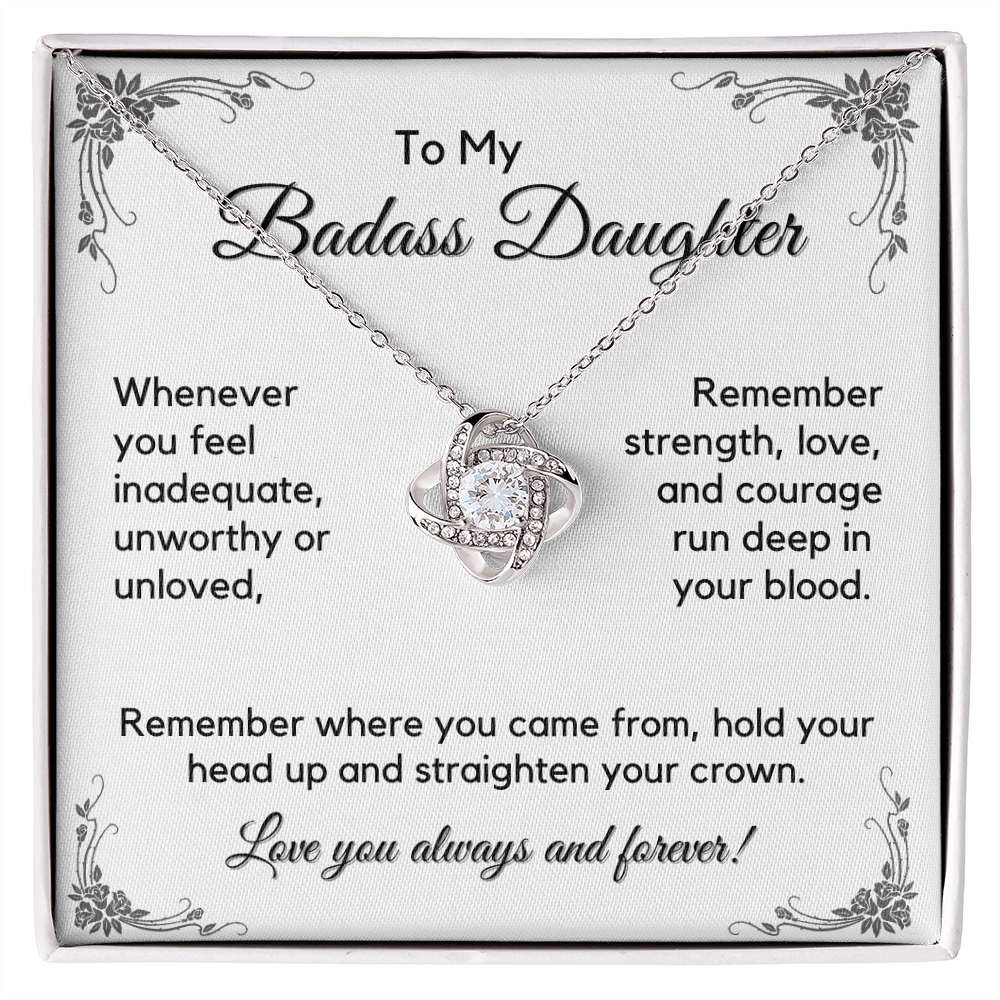 Daughter Gift from Dad, College High School Graduation, Daughter Birthday Jewelry Gift From Dad, keDFD06A
