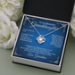 Granddaughter Gifts from Grandma, Gift for Graduation, Birthday, Mother's Day, Anniversary, 14K Necklace, lkeGDFGM29