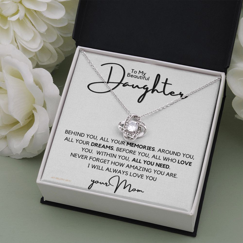 To My Daughter, Gift from Mom, Birthday, Graduation, Holidays FBDFGEN16-LKZ