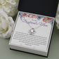 Gift for Boyfriend's Mom, Boyfriend's Mom Gift, To My Boyfriends Mom Gift, Meaningful Gift, Boyfriends Mom Necklace keBFM01D