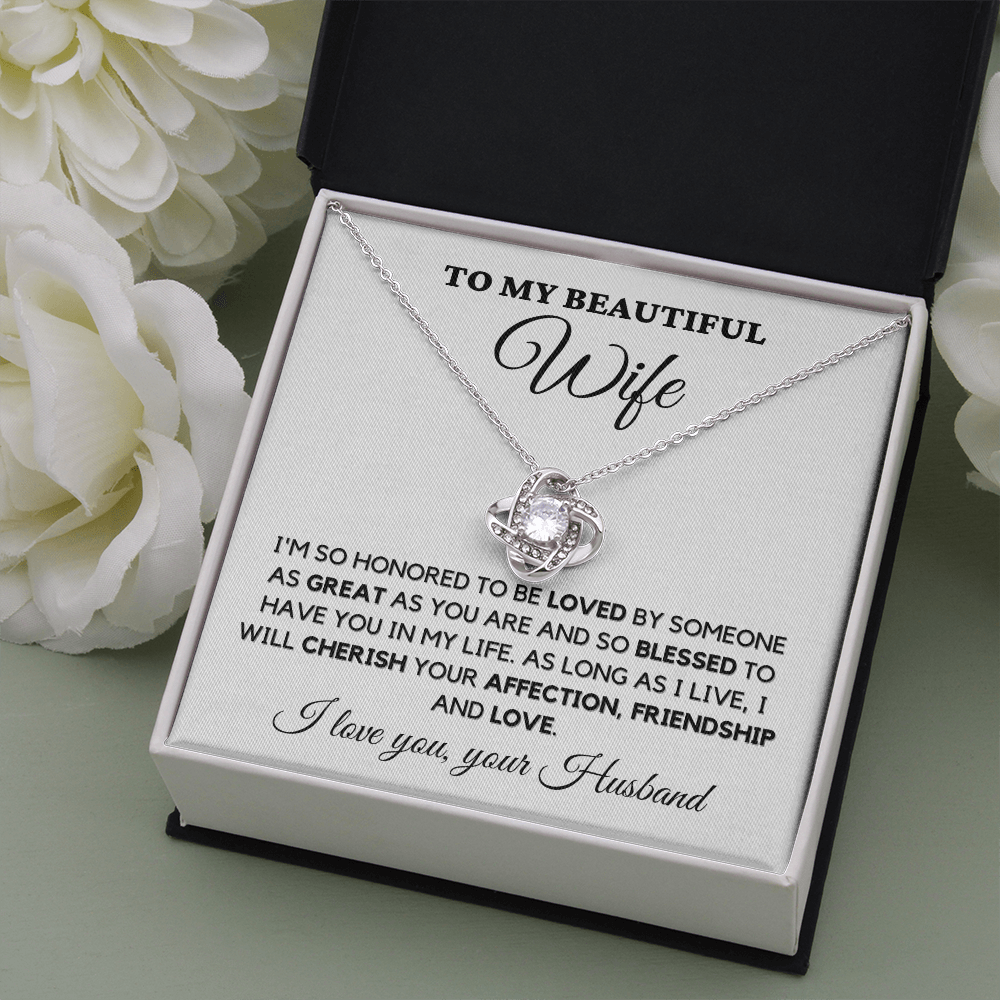 Wife from Husband - Love and Friendship Necklace -wfh-17b