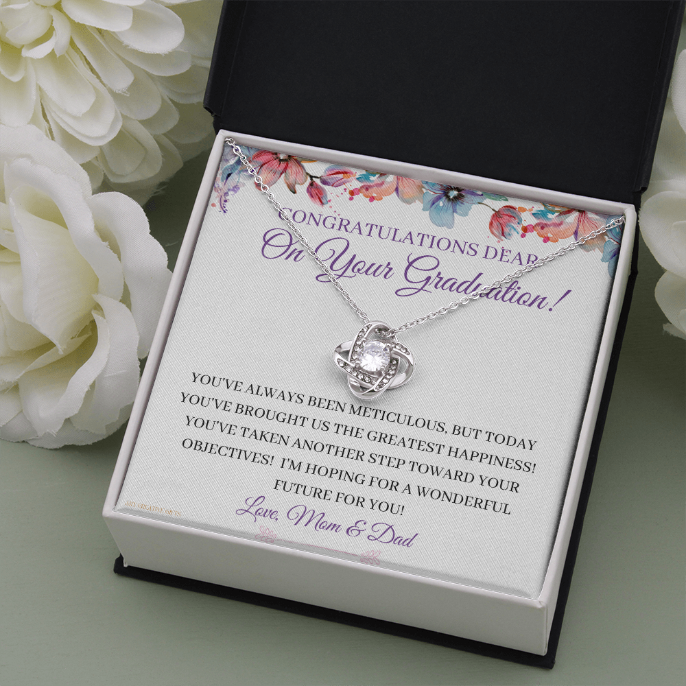 Daughter Gift from Dad, Daughter Graduation Gift, Father Daughter Gift, College Grad Gift, Graduation Present, 14K Necklace, keDG01D