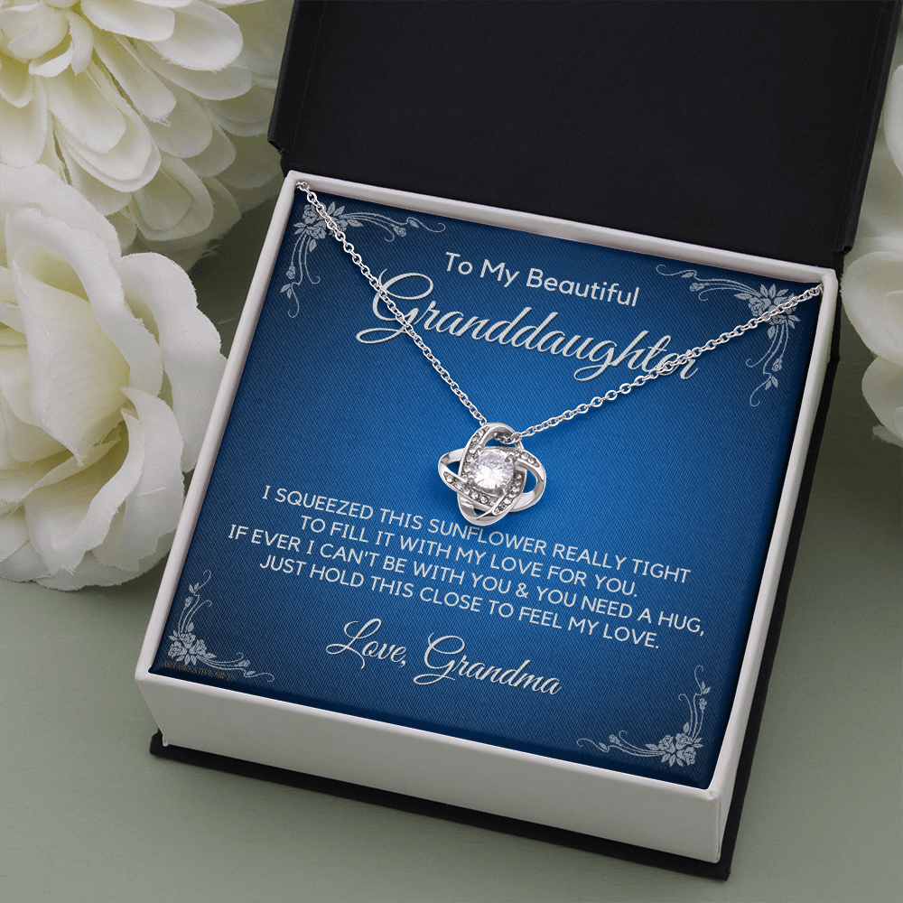 Granddaughter Gifts from Grandma, Gift for Graduation, Birthday, Mother's Day, Anniversary, 14K Necklace, lkeGDFGM26