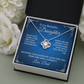 Daughter Gift from Dad, Daughter Graduation Gift, Father Daughter Gift, College Grad Gift, Graduation Present, 14K Necklace keDFD03C