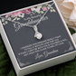 Granddaughter Gift from Grandma, Gift for Graduation, Birthday, Mother's Day, 14K Necklace, abaGDFGM30