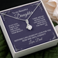 Daughter Gift from Dad, College High School Graduation, Daughter Birthday Jewelry Gift From Dad, Present for Daughter aeDFD03B