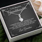 Granddaughter Gift from Grandma, Gift for Graduation, Birthday, Mother's Day, 14K Necklace, abaGDFGM25
