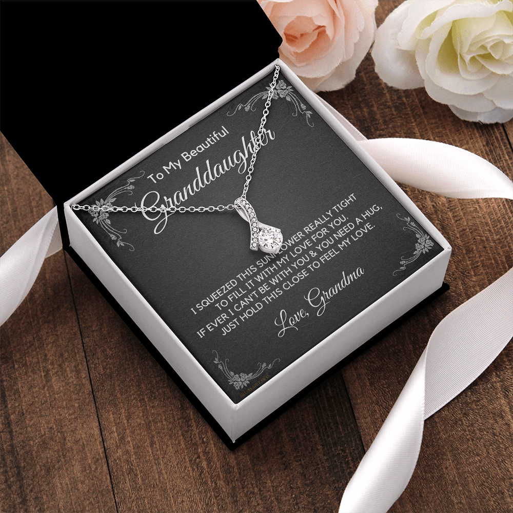 Granddaughter Gift from Grandma, Gift for Graduation, Birthday, Mother's Day, 14K Necklace, abaGDFGM25