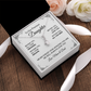Daughter Gift from Dad, College High School Graduation, Daughter Birthday Jewelry Gift From Dad, aeDFD05A