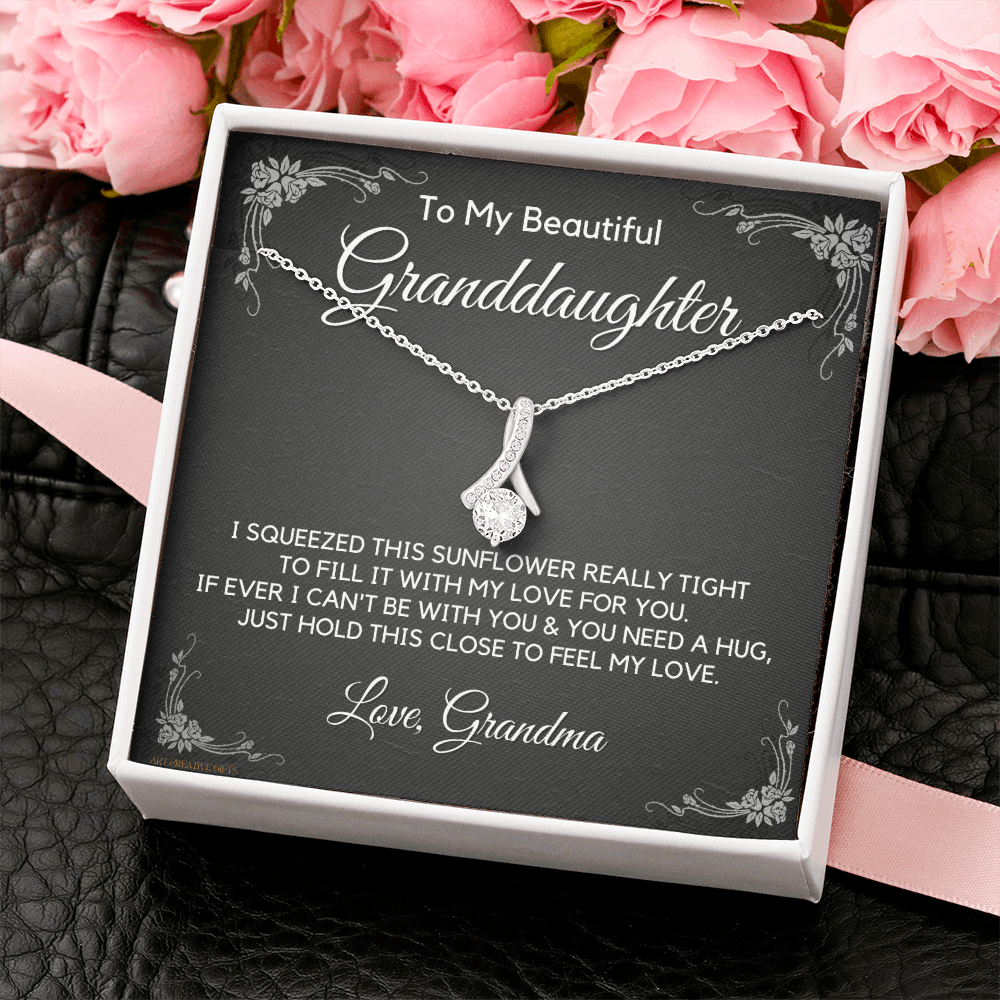 Granddaughter Gift from Grandma, Gift for Graduation, Birthday, Mother's Day, 14K Necklace, abaGDFGM25
