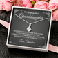 Granddaughter Gift from Grandma, Gift for Graduation, Birthday, Mother's Day, 14K Necklace, abaGDFGM25