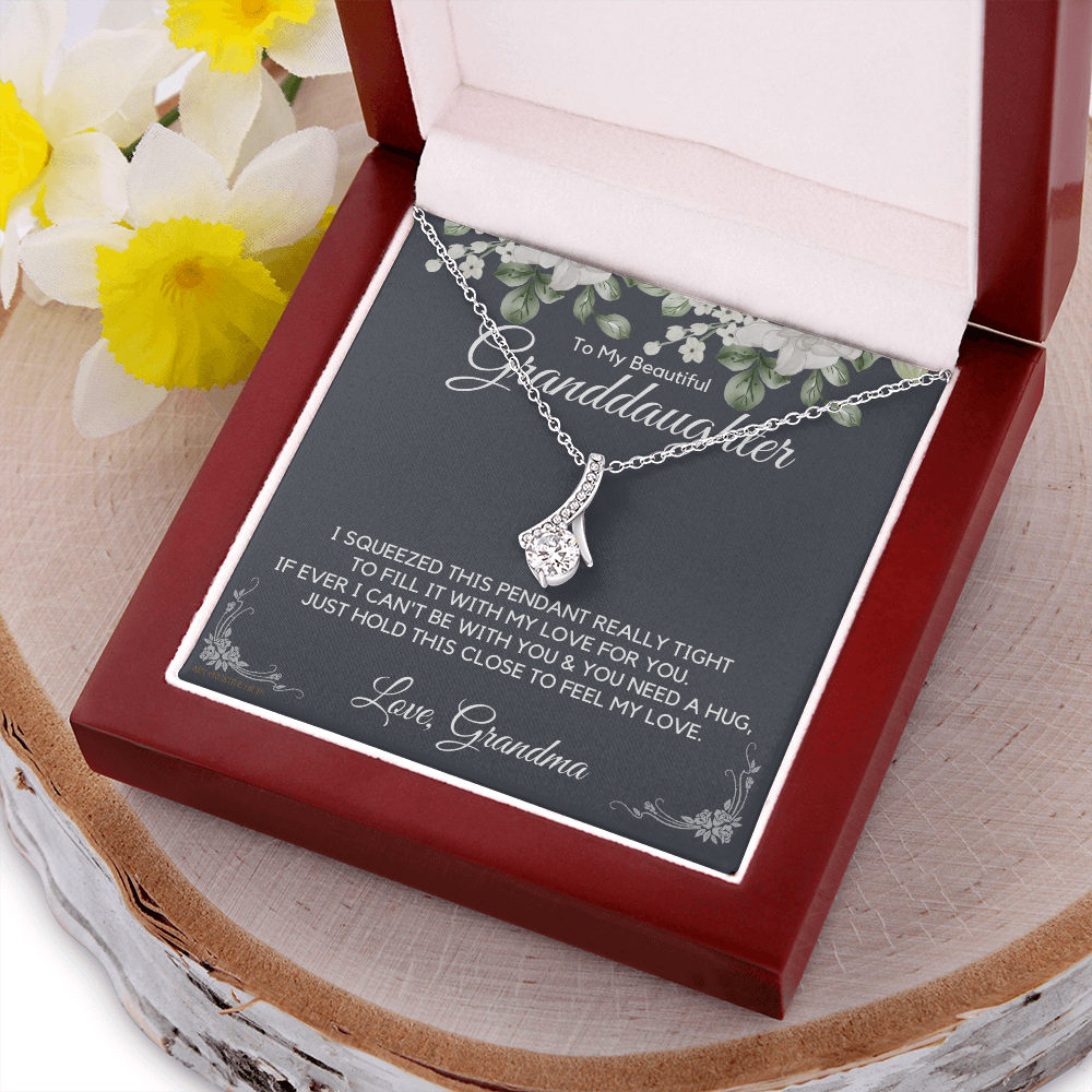 Granddaughter Gift from Grandma, Gift for Graduation, Birthday, Mother's Day, 14K Necklace, abaGDFGM31