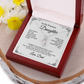 Daughter Gift from Dad, College High School Graduation, Daughter Birthday Jewelry Gift From Dad, aeDFD01