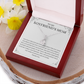 To My Boyfriend's Mom, Boyfriend's Mom Gift, To My Boyfriends Mom Gift, Meaningful Gift, Boyfriends Mom Necklace aeBFM01E