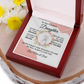 Daughter Gift from Dad, College High School Graduation, Daughter Birthday Jewelry Gift From Dad, aeDFD05C