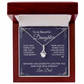 Daughter Gift from Dad, College High School Graduation, Daughter Birthday Jewelry Gift From Dad, Present for Daughter aeDFD03B