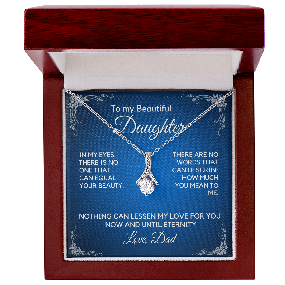 Daughter Gift from Dad, Daughter Graduation Gift, Father Daughter Gift, College Grad Gift, Graduation Present, 14K Necklace aeDFD03C