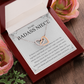 Niece Gift, To My Badass Niece Necklace, Niece Gift From Aunt Birthday Graduation Gift iheNFA22