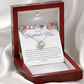 To My Boyfriend's Mom, Boyfriend's Mom Gift, To My Boyfriends Mom Gift, Meaningful Gift, Boyfriends Mom Necklace keBFM01A