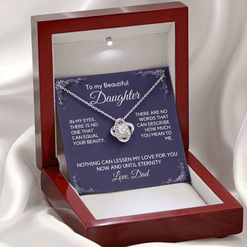 Daughter Gift from Dad, College High School Graduation, Daughter Birthday Jewelry Gift From Dad, Present for Daughter keDFD03B