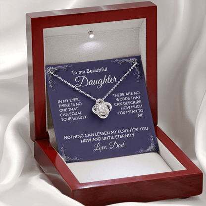 Daughter Gift from Dad, College High School Graduation, Daughter Birthday Jewelry Gift From Dad, Present for Daughter keDFD03B
