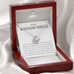 Niece Gift, To My Badass Niece Necklace, Niece Gift From Aunt Birthday Graduation Gift lkeNFA22