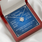 Daughter Gift from Mom & Dad, Daughter Graduation Gift, Father Daughter Gift, College Grad Gift, Graduation Present, 14K Necklace keDFD05B