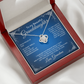 Granddaughter Gifts from Grandma, Gift for Graduation, Birthday, Mother's Day, Anniversary, 14K Necklace, lkeGDFGM29