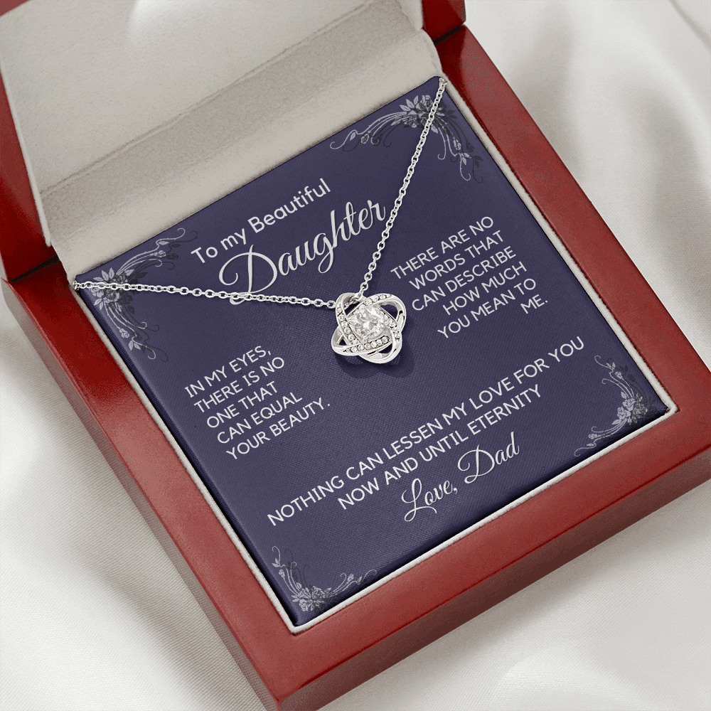 Daughter Gift from Dad, College High School Graduation, Daughter Birthday Jewelry Gift From Dad, Present for Daughter keDFD03B