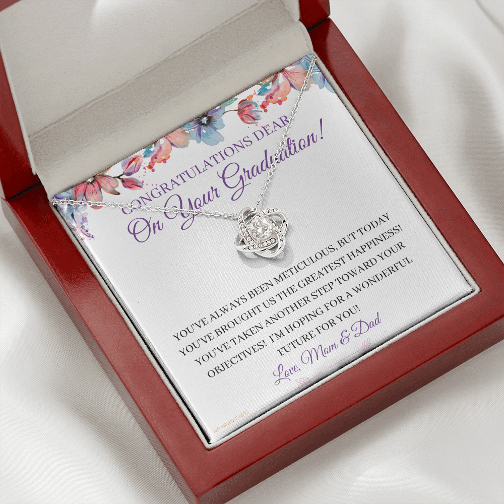 Daughter Gift from Dad, Daughter Graduation Gift, Father Daughter Gift, College Grad Gift, Graduation Present, 14K Necklace, keDG01D