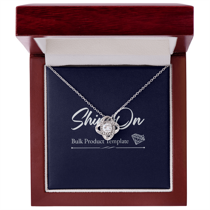 Z-Etsy - Love Knot Necklace