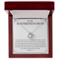 To My Boyfriend's Mom, Boyfriend's Mom Gift, To My Boyfriends Mom Gift, Meaningful Gift, Boyfriends Mom Necklace keBFM01E