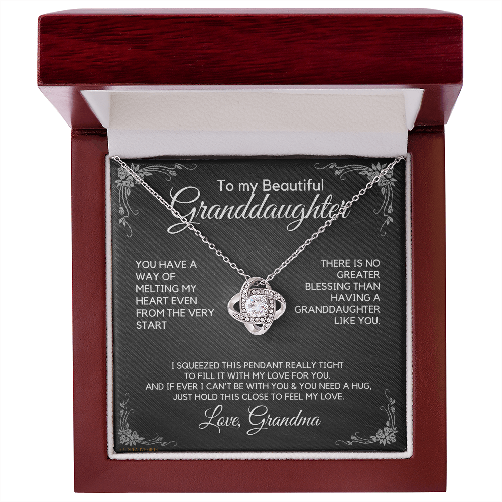 Granddaughter Gift from Grandma, Gift for Graduation, Birthday, Mother's Day, 14K Necklace, lkaGDFGM22