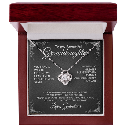 Granddaughter Gift from Grandma, Gift for Graduation, Birthday, Mother's Day, 14K Necklace, lkaGDFGM22