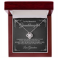 Granddaughter Gift from Grandma, Gift for Graduation, Birthday, Mother's Day, 14K Necklace, lkaGDFGM25