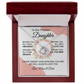 Daughter Gift from Dad, College High School Graduation, Daughter Birthday Jewelry Gift From Dad, keDFD05C